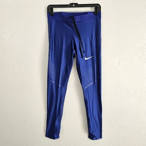 Nike Pro Elite Power Speed USA Leggings Women's L Blue Track & Field 718499-440 - Picture 1 of 11
